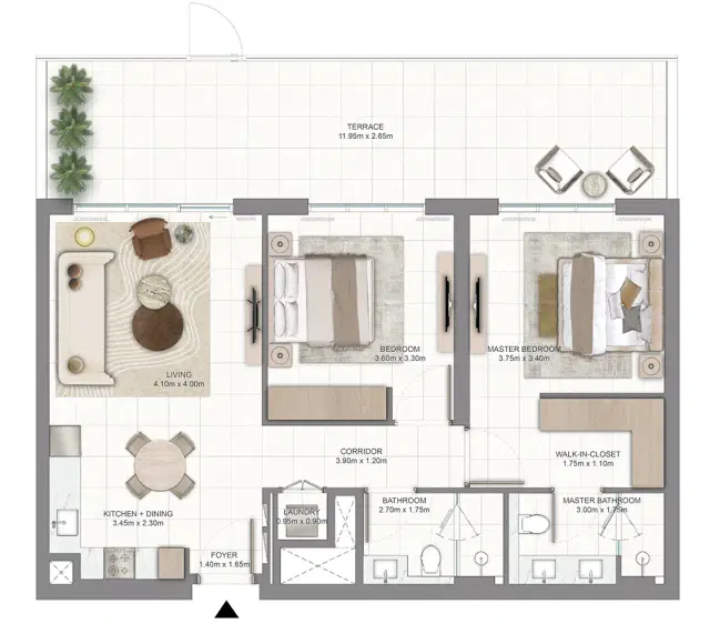 2 Bedroom