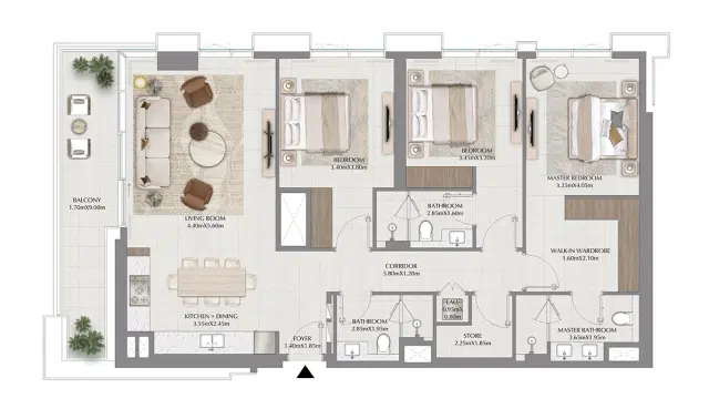 3 Bedroom