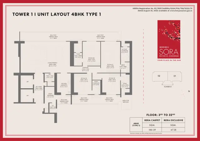3.5 Bedroom