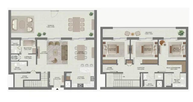3 Br Townhouse
