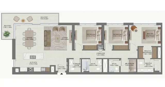 3 Bedroom