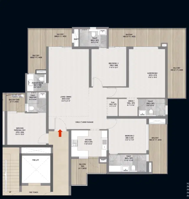 3 Bedroom