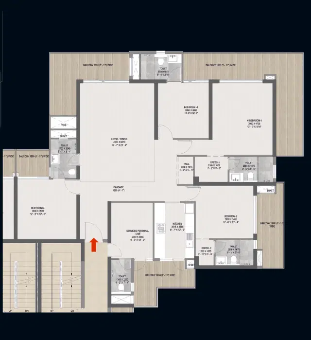 4 Bedroom