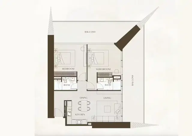 2 Bedroom