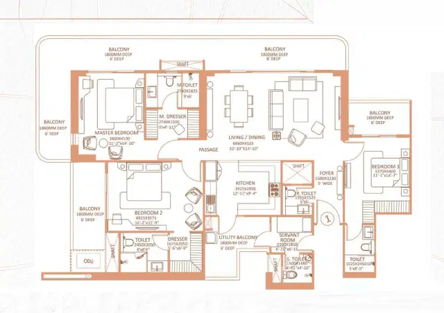 3 Bedroom 