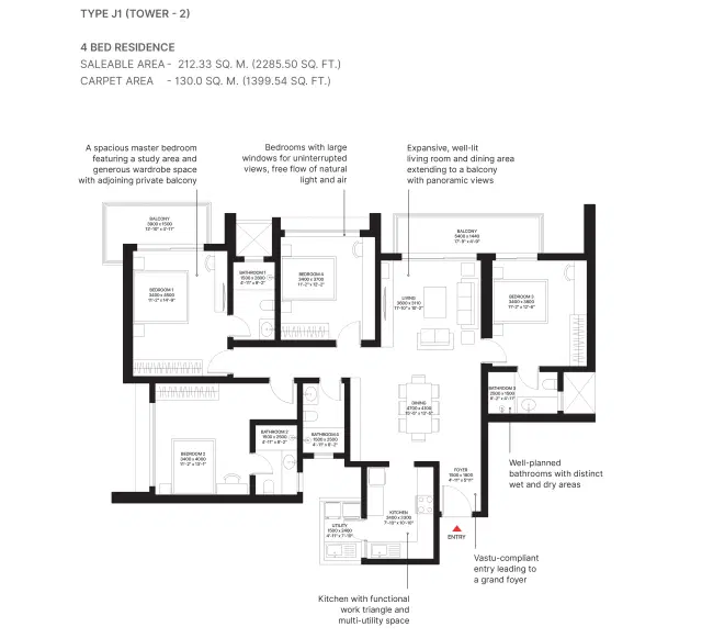4 Bedroom