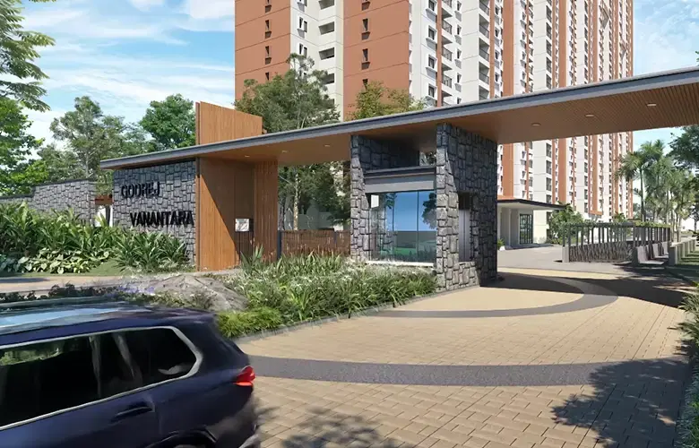 Godrej Vanantara Entrance