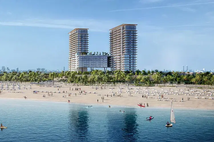 Soto Grande Beach Front View