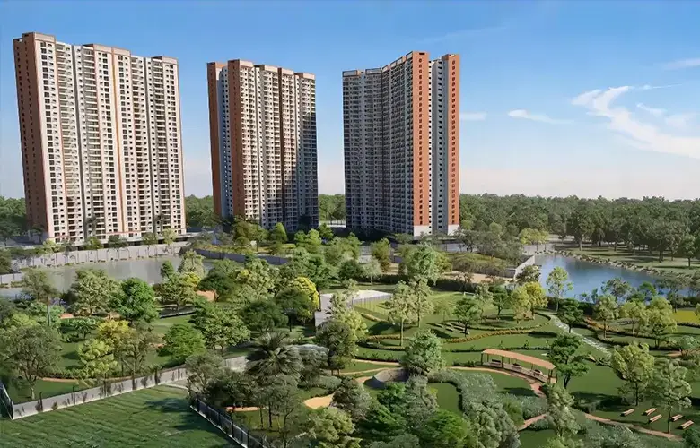 Godrej Vanantara Drone View