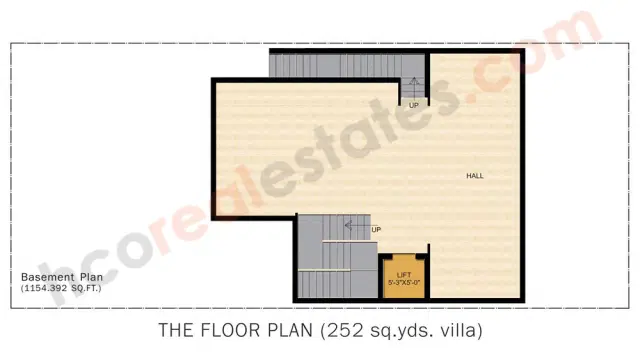 Anant Raj Estate Gurgaon - 5 BHK Plan