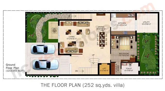 Anant Raj Estate Gurgaon - 5 BHK Plan