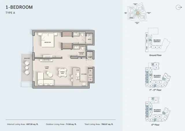 1 Bedroom