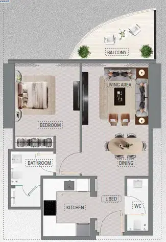 1 Bedroom