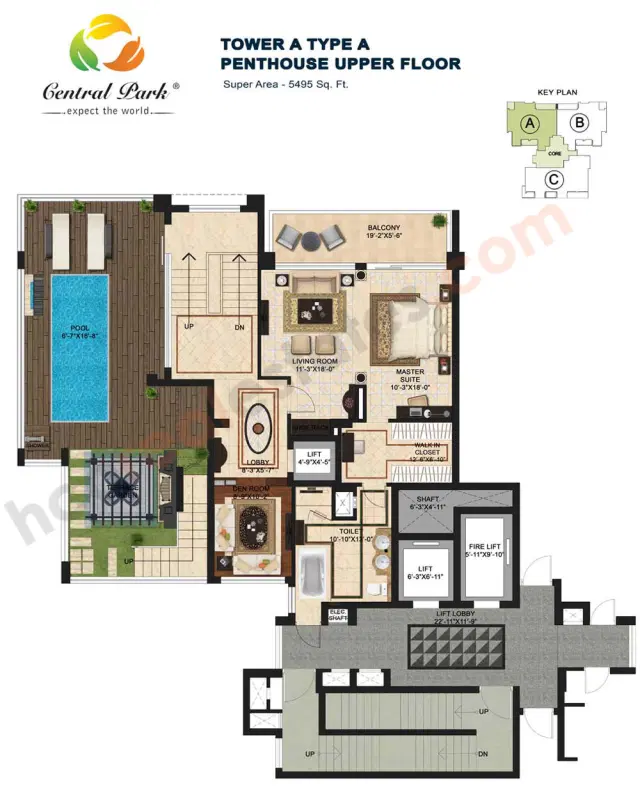 Central Park 2 Gurgaon - Upper Level