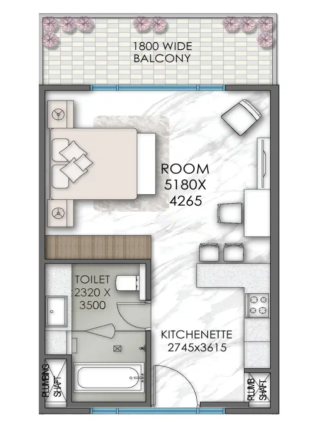 Studio Apartment