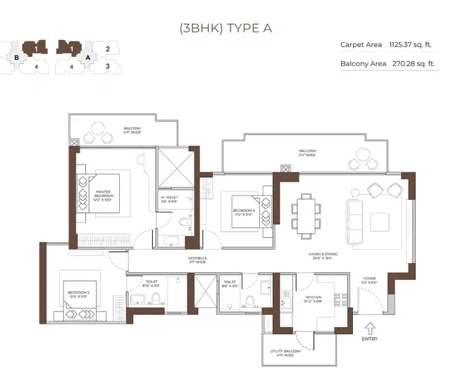 3 Bedroom