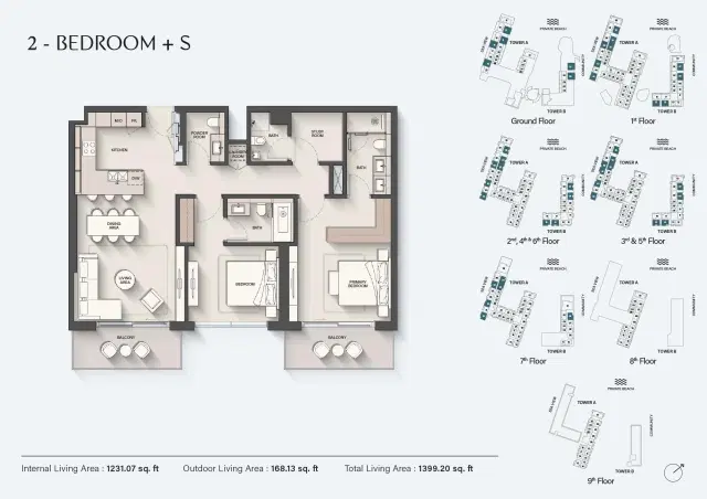 2 Bedroom