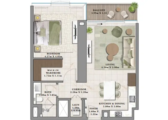 1 Bedroom