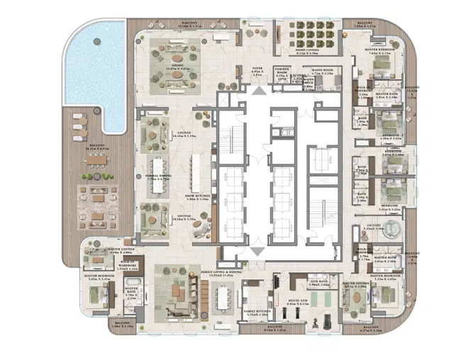 6 Bedrooms