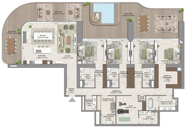 4 Bedroom