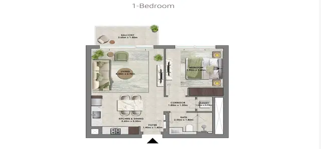 1 Beroom
