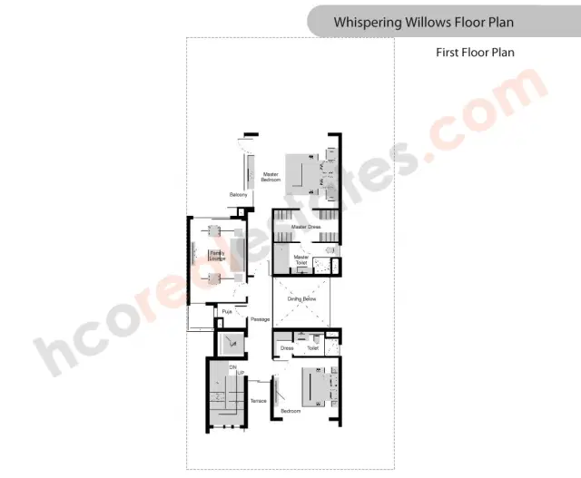 Experion Windchants Gurgaon - - 5 BHK Plan