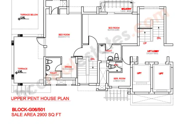 Hero Haridwar Greens - Penthouse Plan