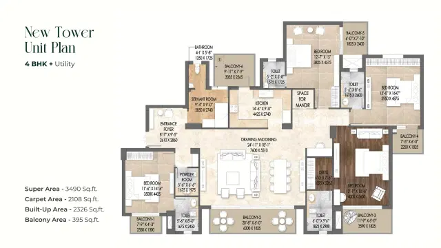 4 Bedroom