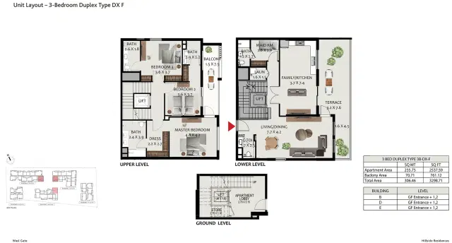 3 BR