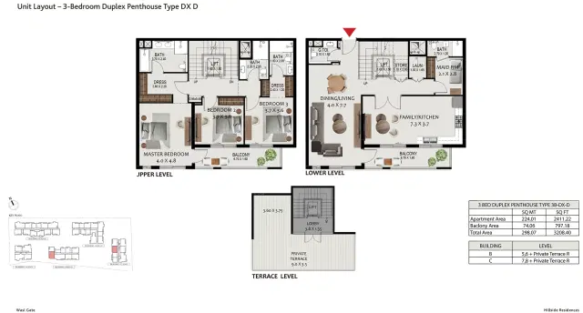3 BR