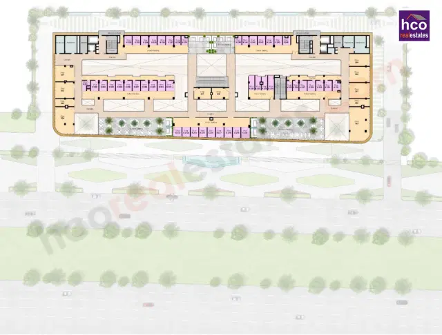 M3M Prive 73 Gurgaon - Second Floor Plan