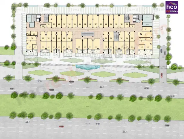 M3M Prive 73 Gurgaon - Ground Floor Plan
