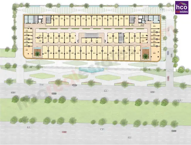 M3M Prive 73 Gurgaon - Upper Ground Floor Plan