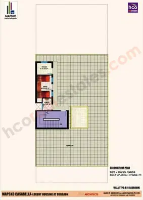 Mapsko Casa Bella Gurgaon - 4 BHK Plan