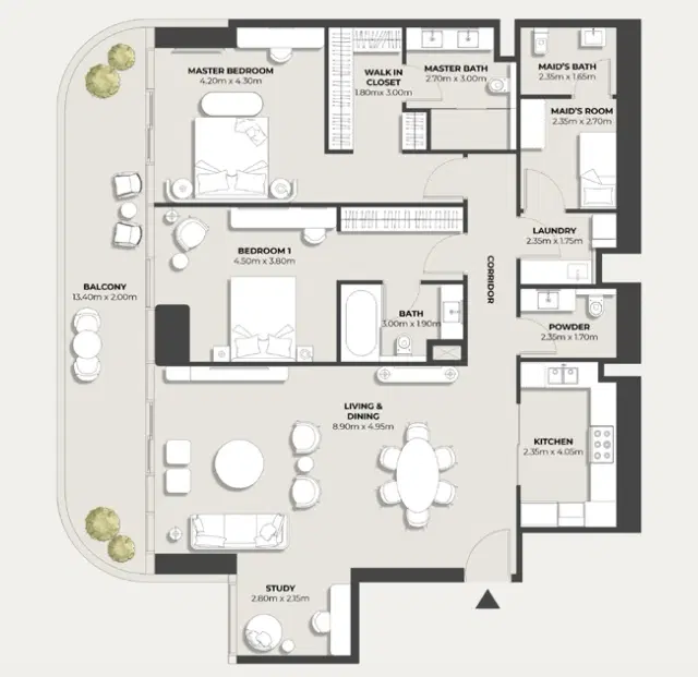 2 Bedroom