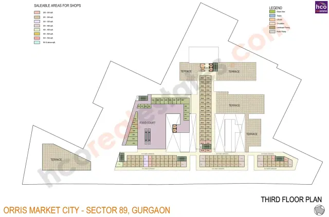 Orris Market City Gurgaon - Typical Plan