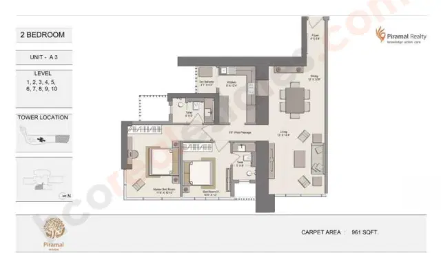 Piramal Aranya Byculla - 5 BHK Plan