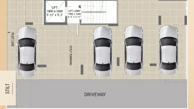 Signature Global Daxin Vistas Gurgaon - 3.5 BHK Plan