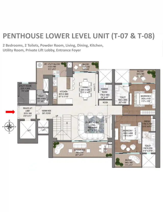 Signature Global Titanium SPR Gurgaon - Lower Level