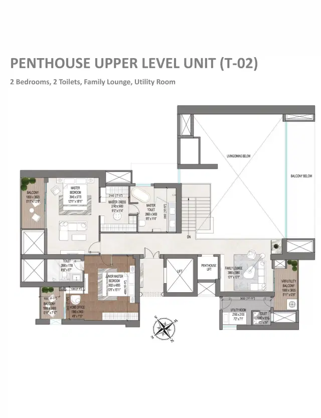 Signature Global Titanium SPR Gurgaon - Upper Level