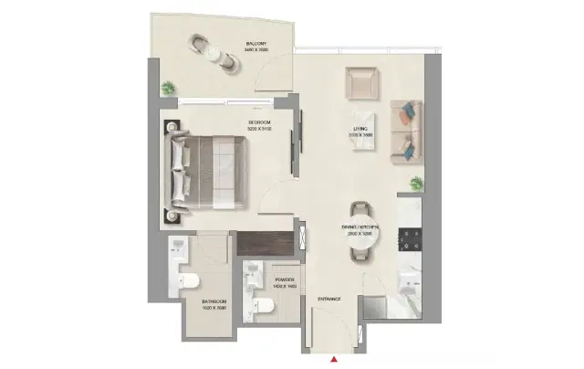 1 Bedroom