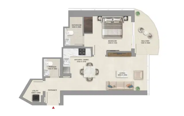 1 Bedroom