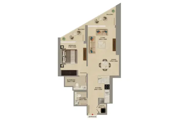 1 Bedroom