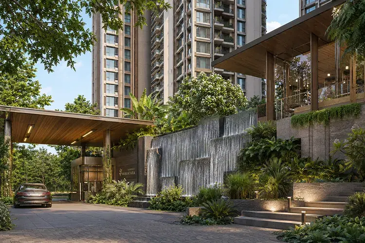 Godrej Vanantara Entrance