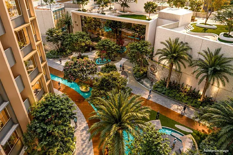 Sunteck Beach Residences Walkingpath