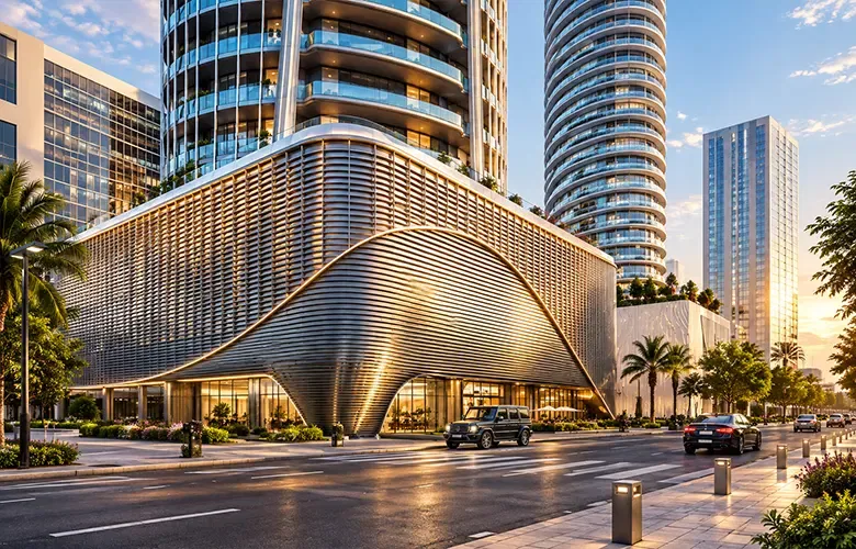 Binghatti Mercedes-Benz Places Office Towers at Nad Al Sheba Dubai