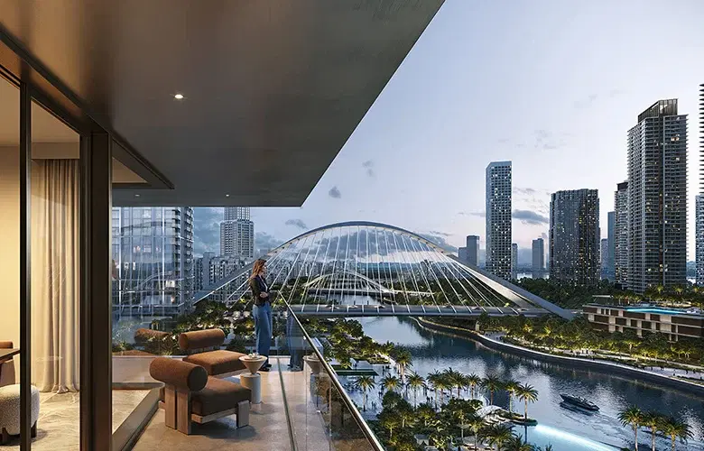 Valia Tower Balcony View