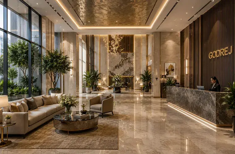 Godrej Verano Entrance Lobby