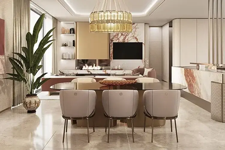 M3m Residences By Elie Saab Dining Area