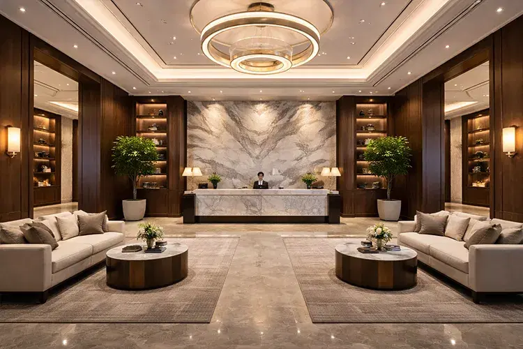 Piazza Roma Entrance Lobby